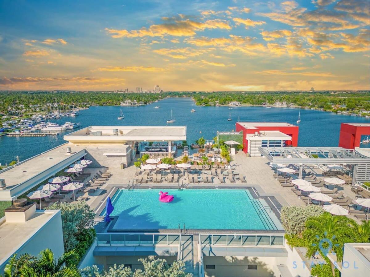 Best Stay - Rooftop Pool - Hollywood Beach Board - Walk מראה חיצוני תמונה