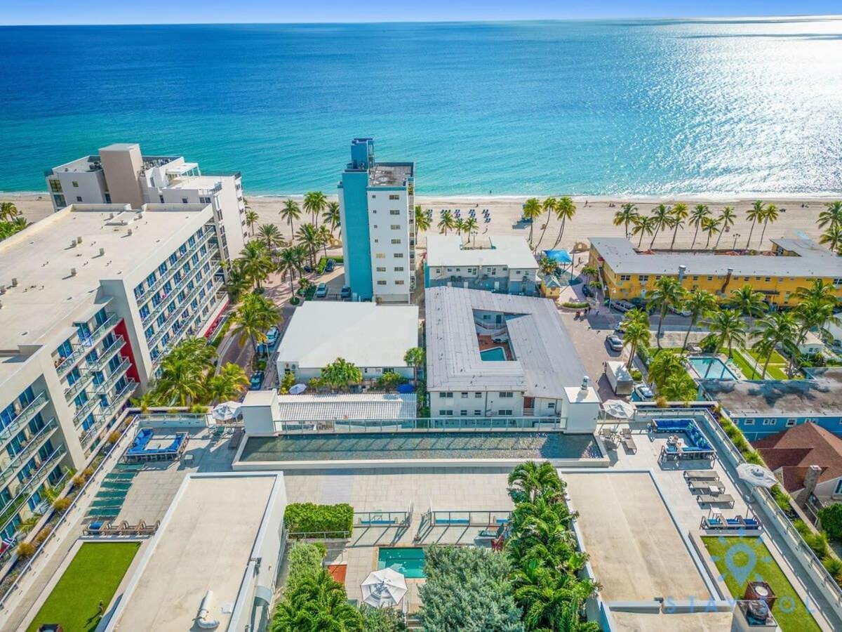 Best Stay - Rooftop Pool - Hollywood Beach Board - Walk מראה חיצוני תמונה